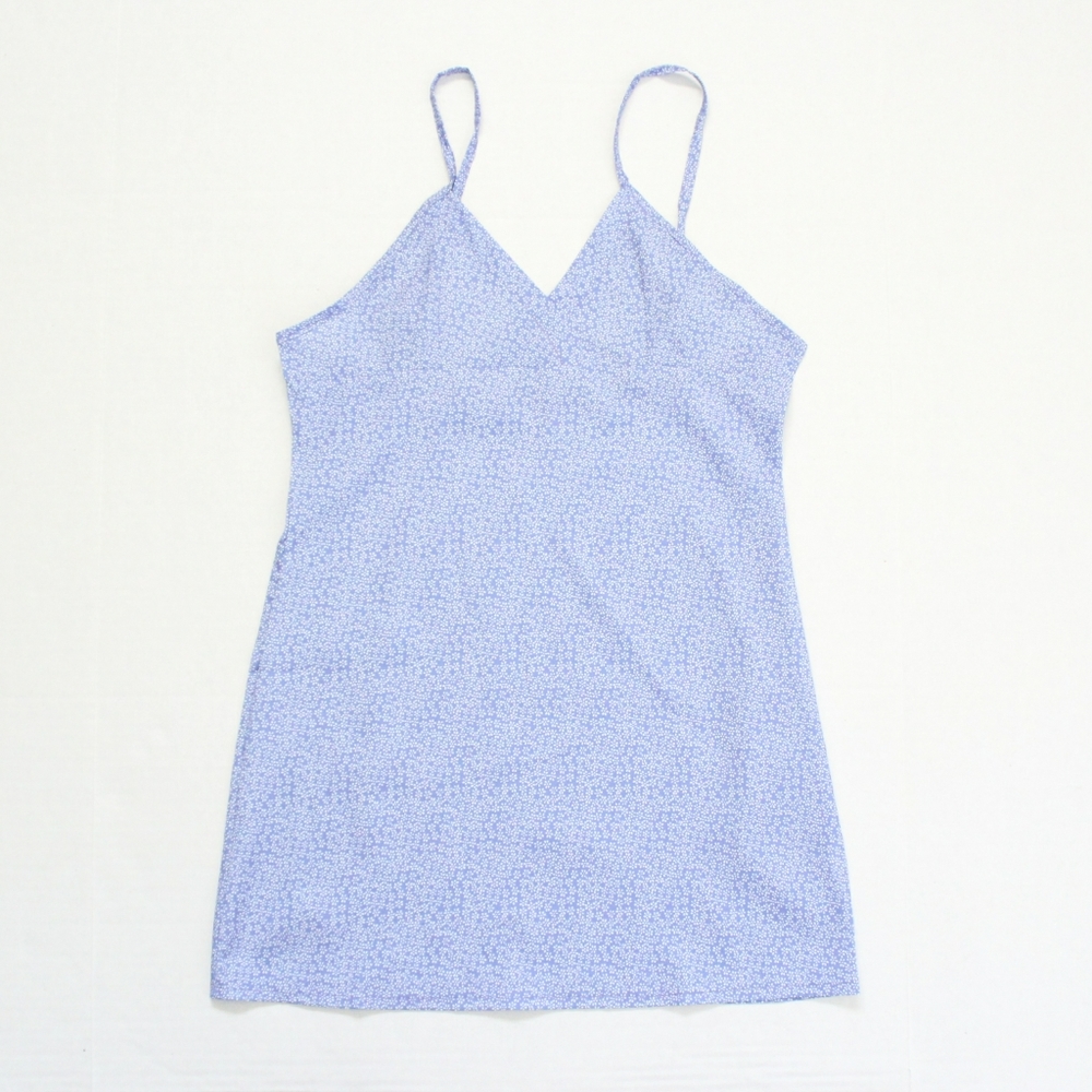 Lilac Floral Mini Dress